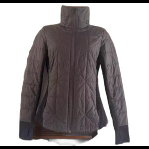 North Face Quilted Collada Hybrid Jacket Womens XS Black Gorp Outdoor Athleisure